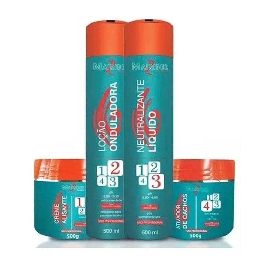 Kit de Permanente Afro Mairibel Profissional
