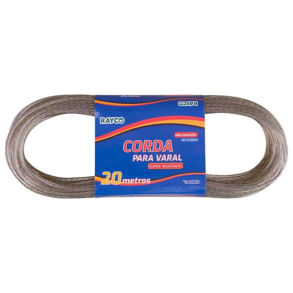 Corda para Varal de Aço 20m Rayco 14961