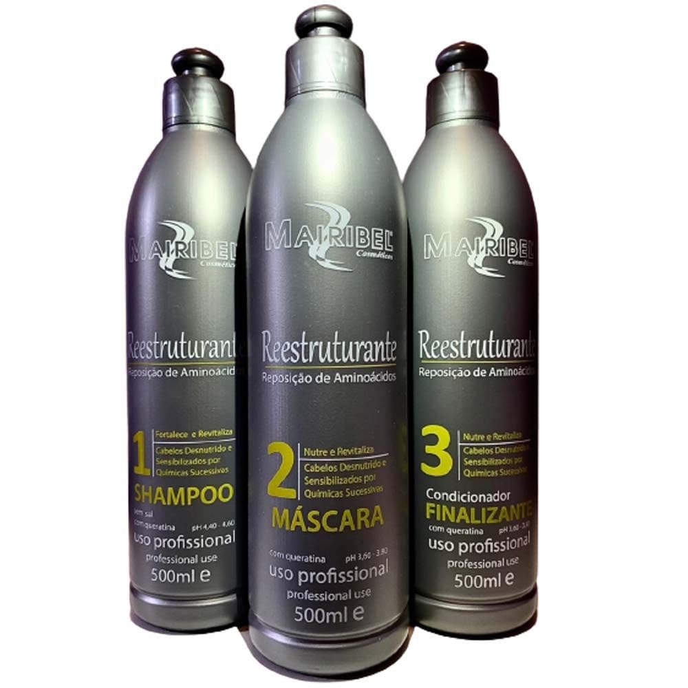 Kit Reposição De Aminoácidos e Nutrientes Mairibel