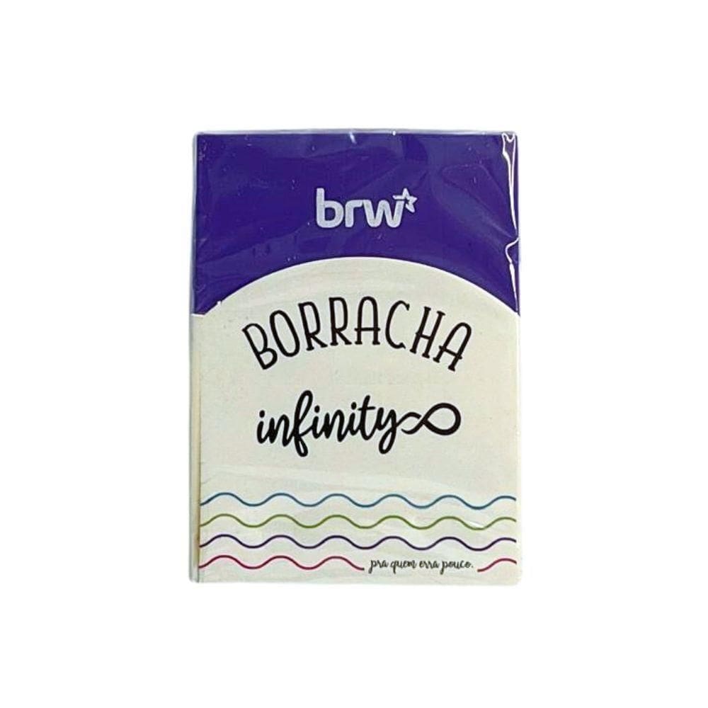 Borracha Grande Colorida Infinity Brw Roxo