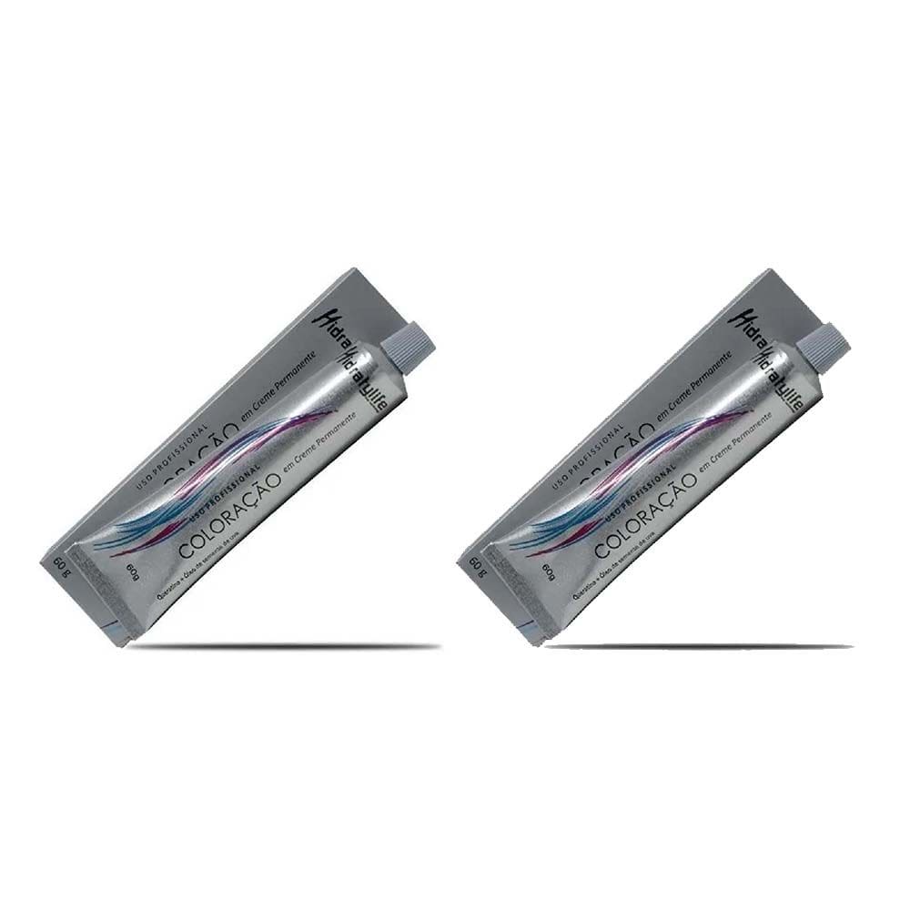 Kit 02 Tinta Louro Claro Cobre Nº 8.44 Mairibel/Hidraty 60g