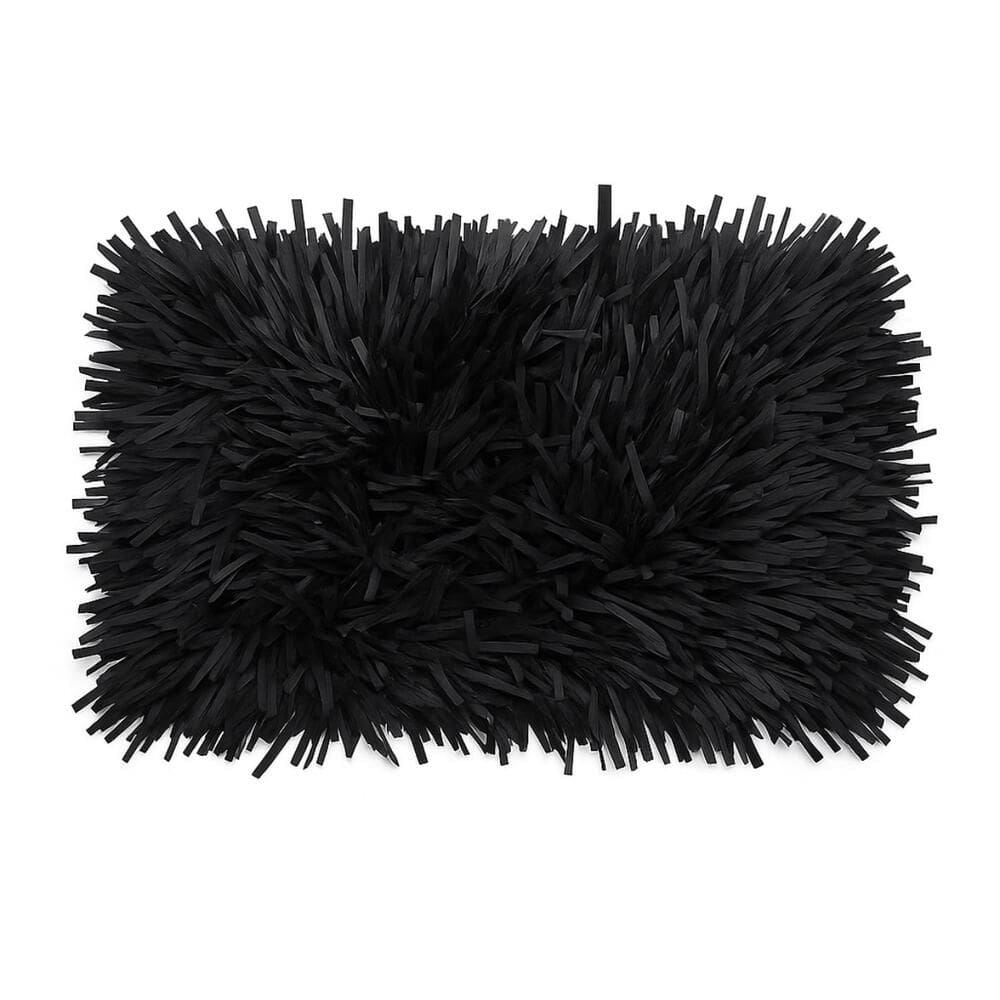 Tapete Banheiro Medusa 40x65cm Cetim Preto Style Brazil Antiderrapante