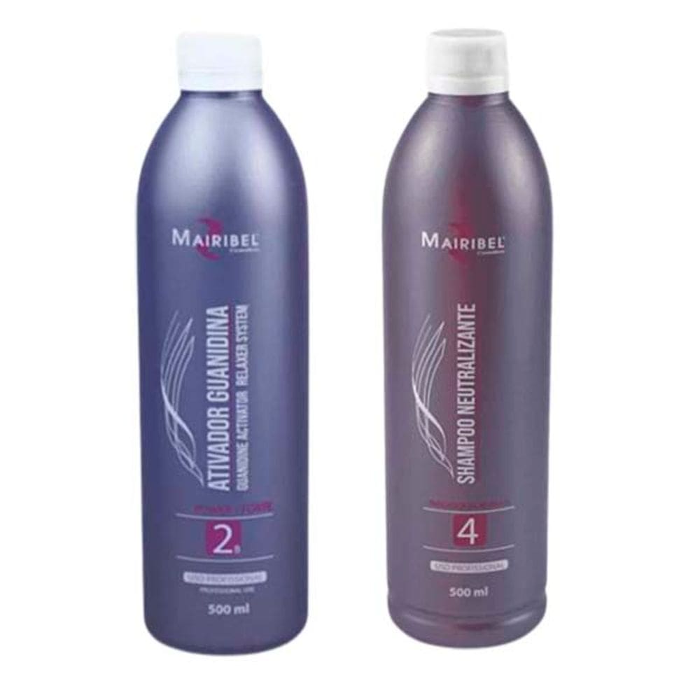 Kit Ativador Guanidina e Shampoo Neutralizante Mairibel