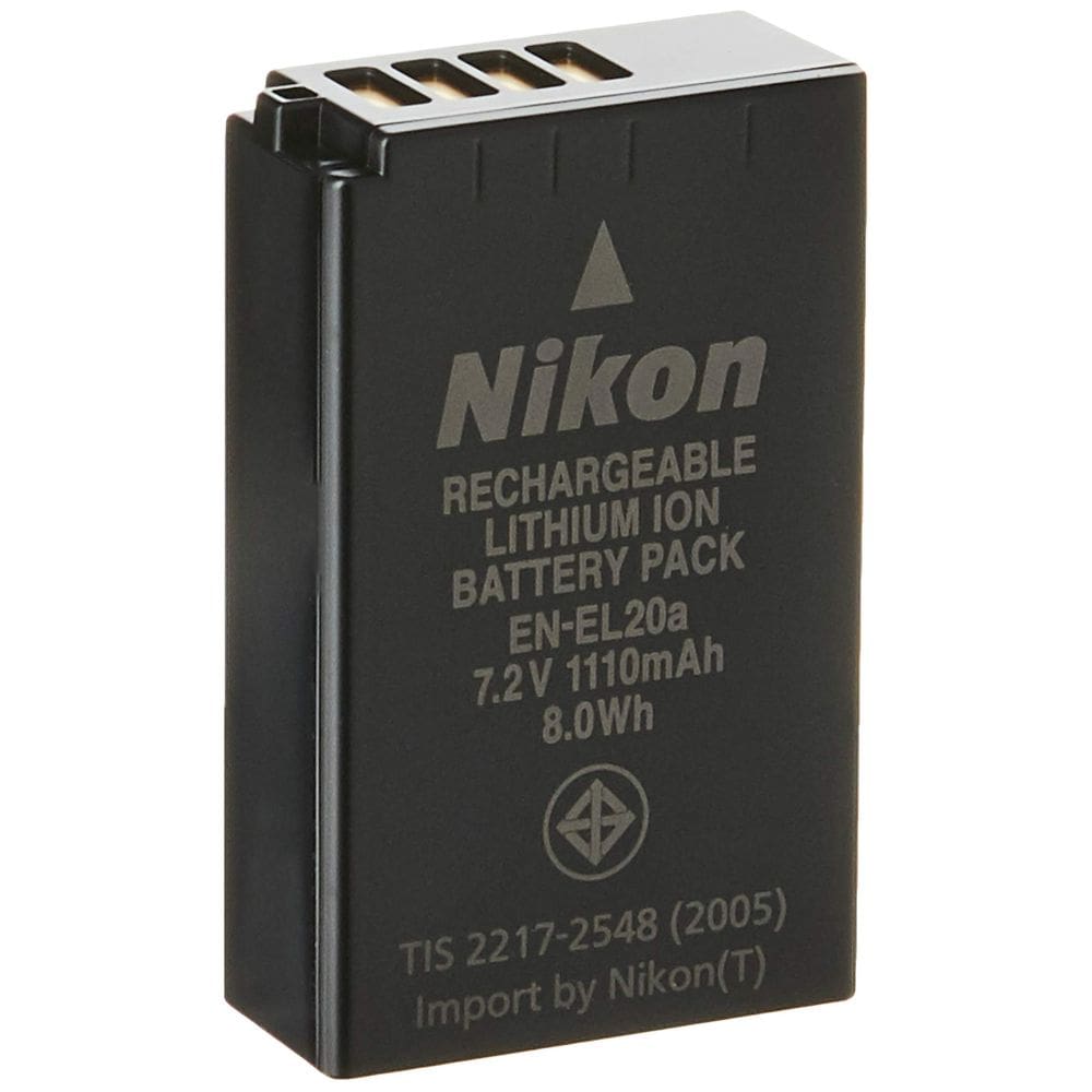 Bateria de câmera Nikon EN-EL20a autêntico Lithium-Ion 1110mAh