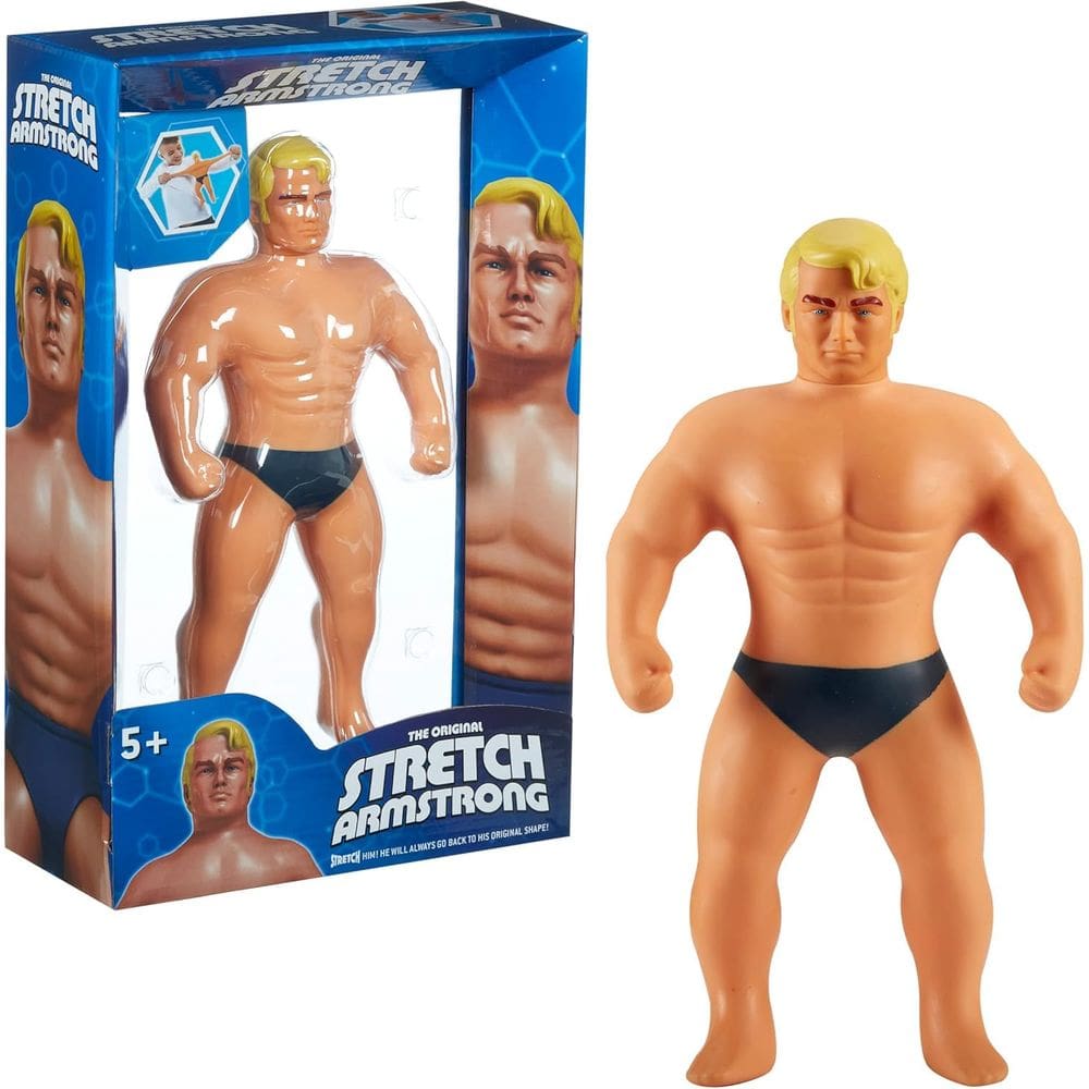 Boneco de ação elástico Stretch Armstrong Giant autêntico