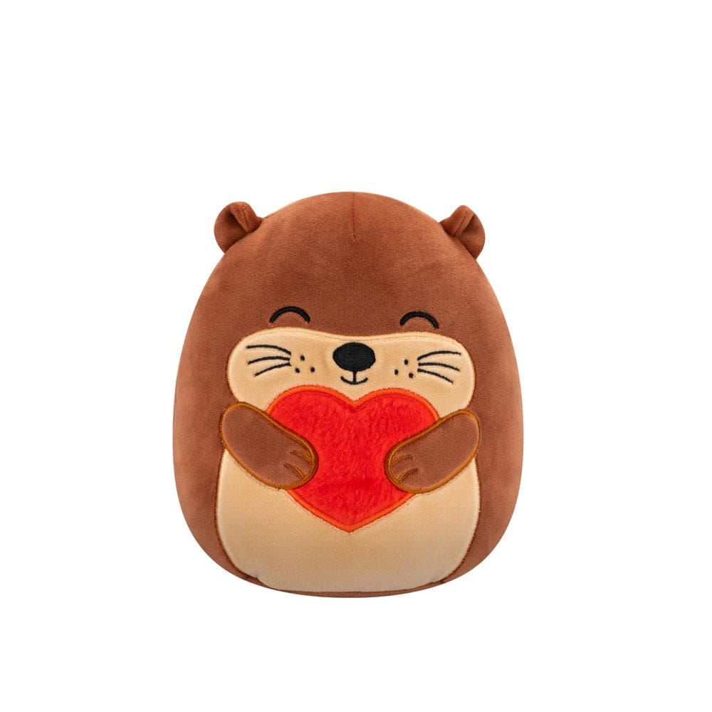 Brinquedo de pelúcia Squishmallows autêntico Joanne The Brown Otter 13 cm