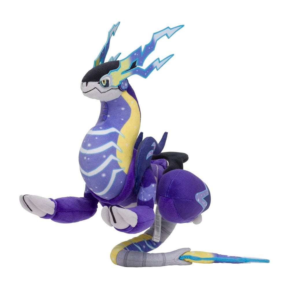 Brinquedo de pelúcia Pokémon Center autêntico Miraidon 25 cm
