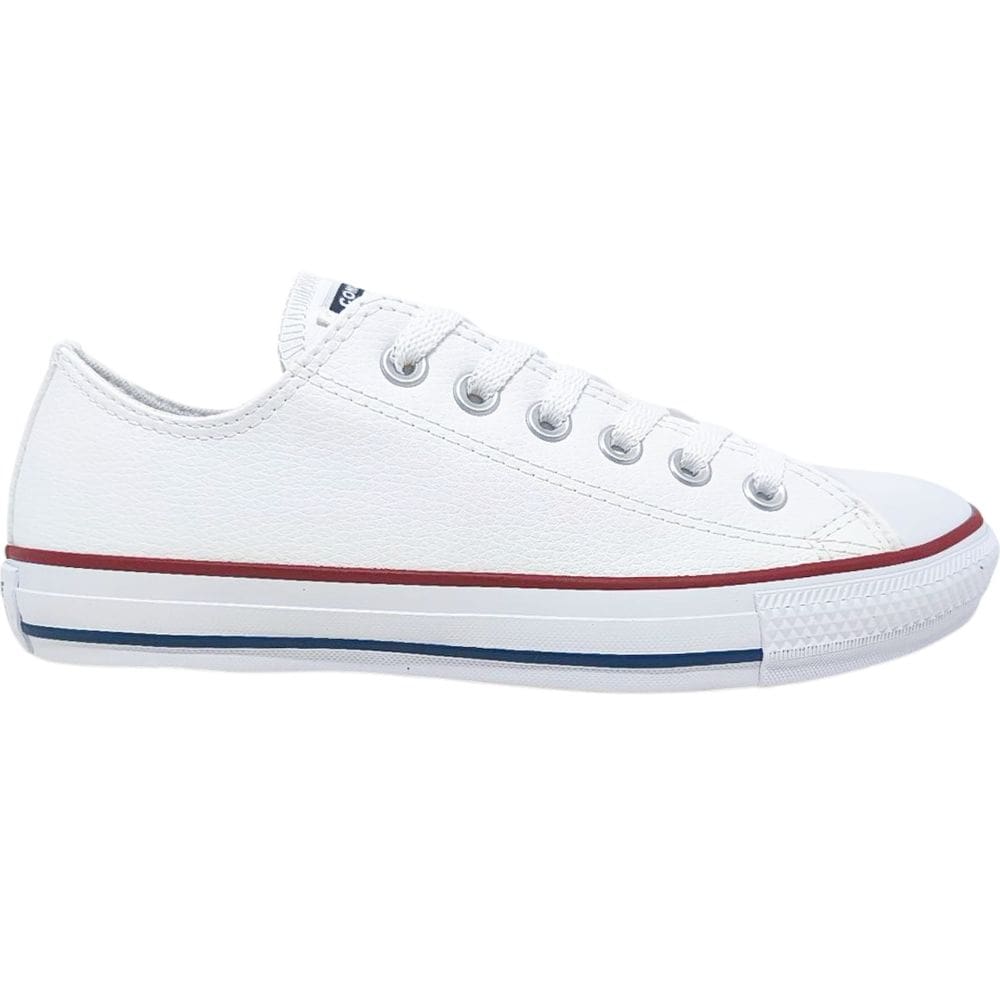 Tênis Feminino Clássico Casual Dia a Dia Passeio Trabalho Street em Couro autêntico Converse All Star Ct0450