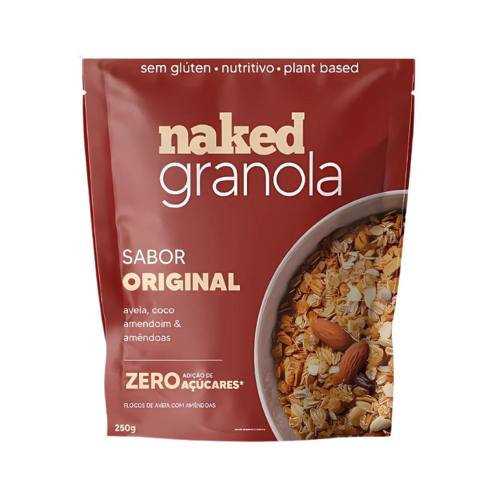 Granola autêntico com Aveia Naked Nuts 250g