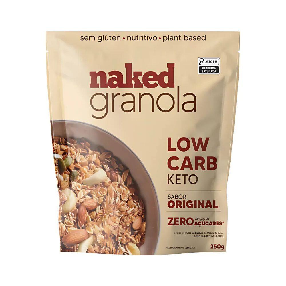 Granola Low Carb autêntico Naked Nuts 250g