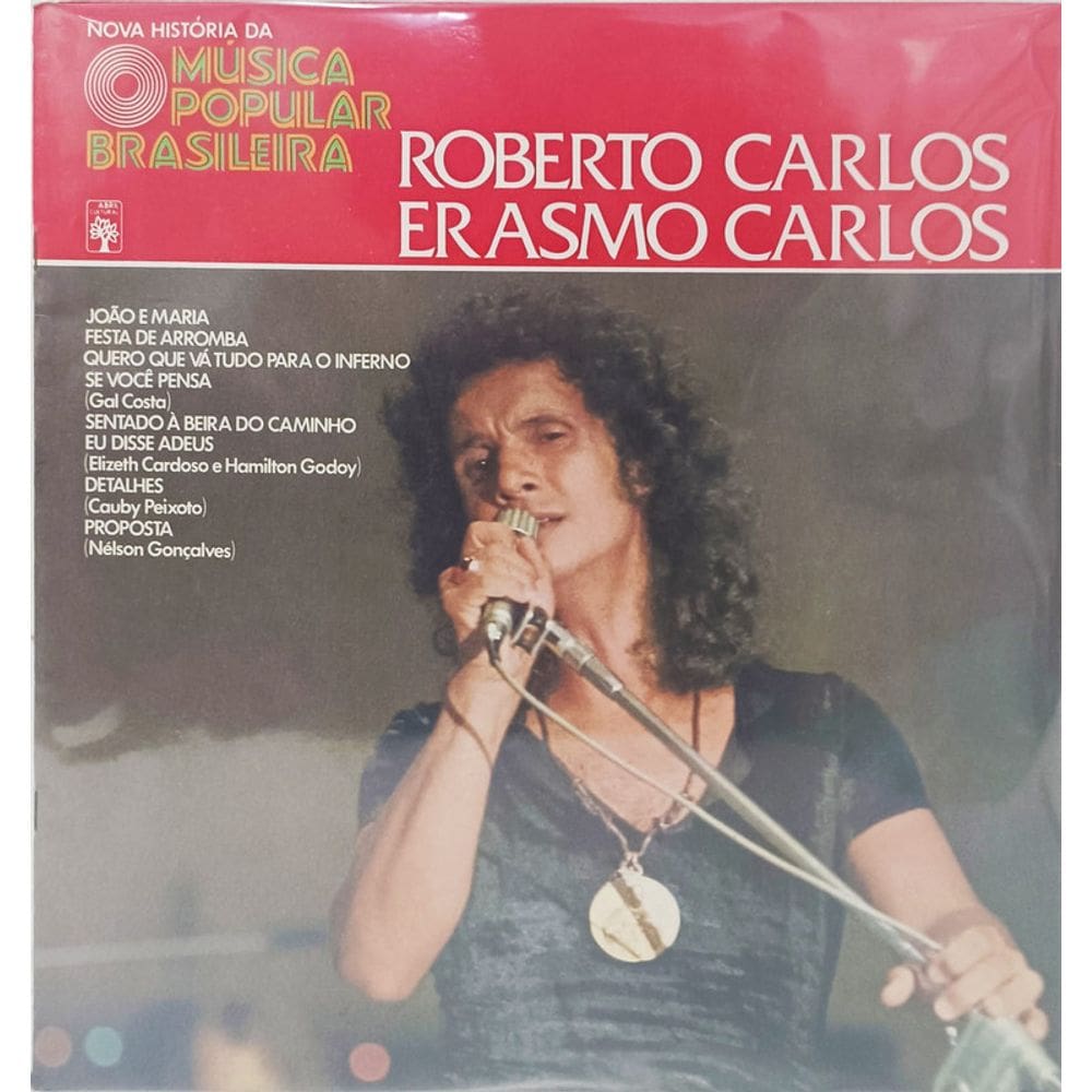 Lp Roberto Carlos E Erasmo Carlos MPB VINIL utilizado (COLECION