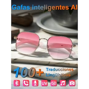 Óculos de sol inteligentes SACOSDING, proteção UV e antirreflexo
