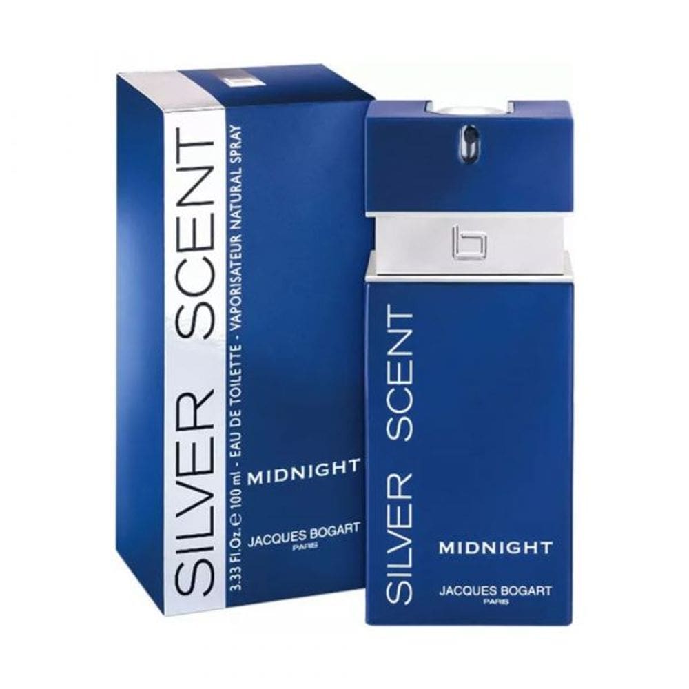 Perfume Jacques Bogart Silver Scent Midnight - Eau de toilette - Masculino - 100 ml