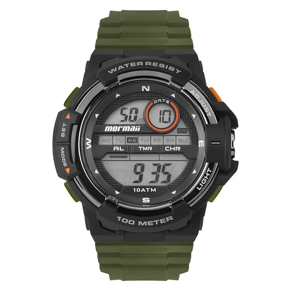 Relógio Mormaii Masculino Wave Verde - MOLCDAAT/8V