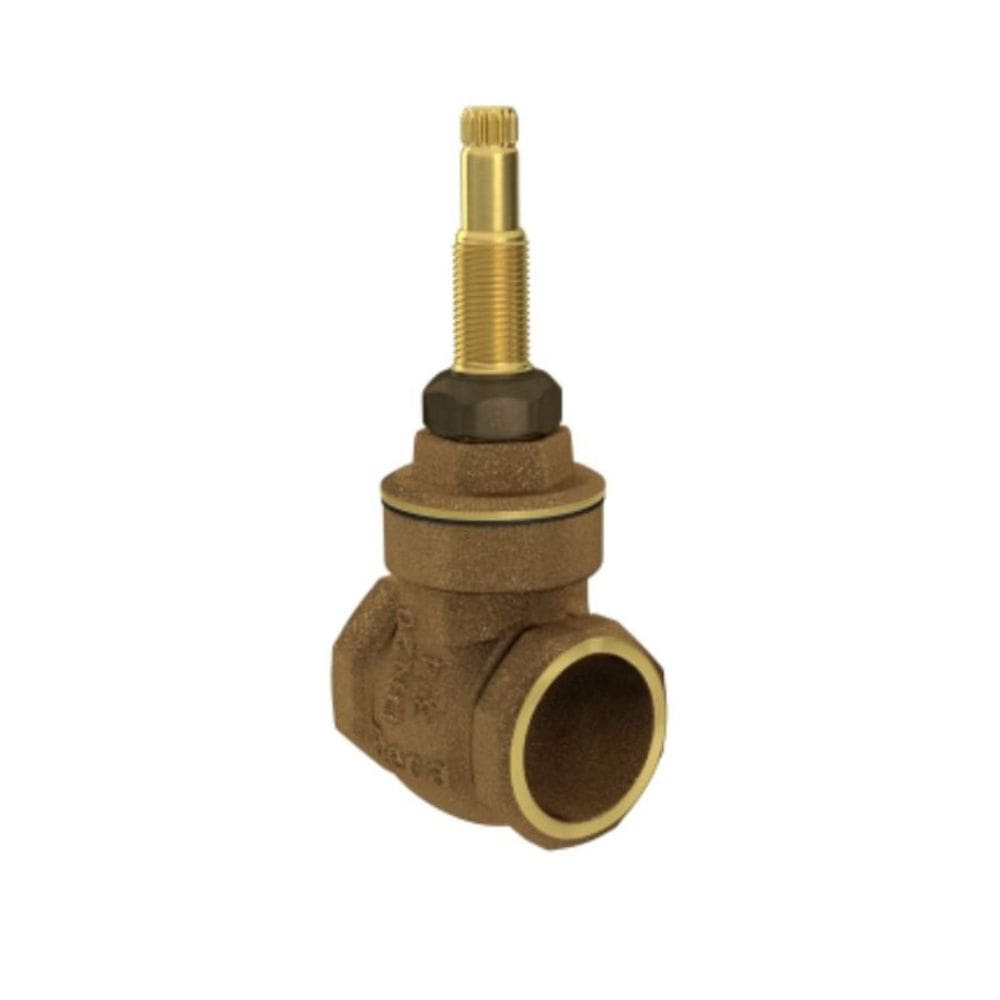 Base Registro de Gaveta Embutir Bitola 3/4” DN20 Pressão Entrada de Água 2/40 MCA Deca
