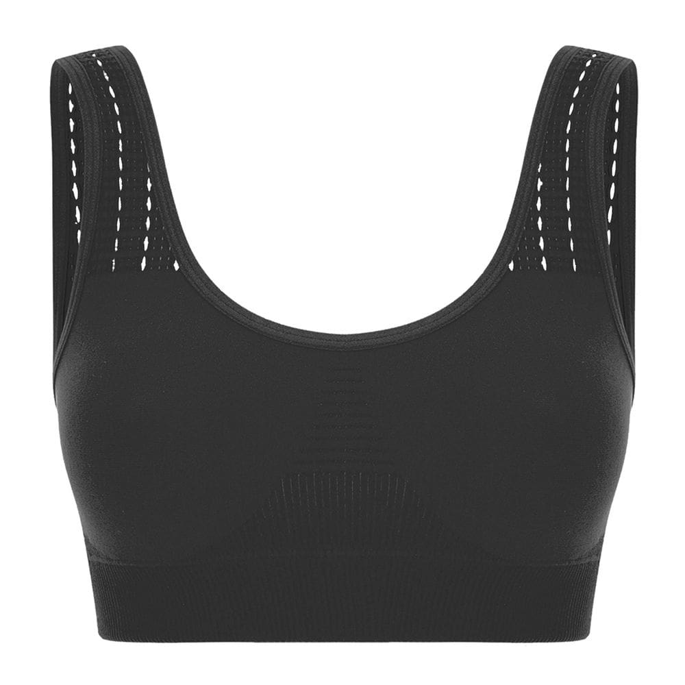 Top Feminino Lupo Af Lsports Energy Ras Preto, Tamanho Médio