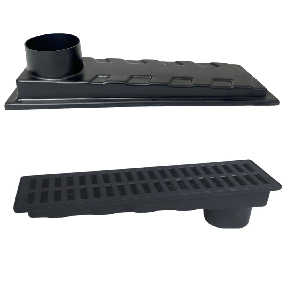 Ralo 15x50 Plástico Conforto Térmico Saida 75mm Canto