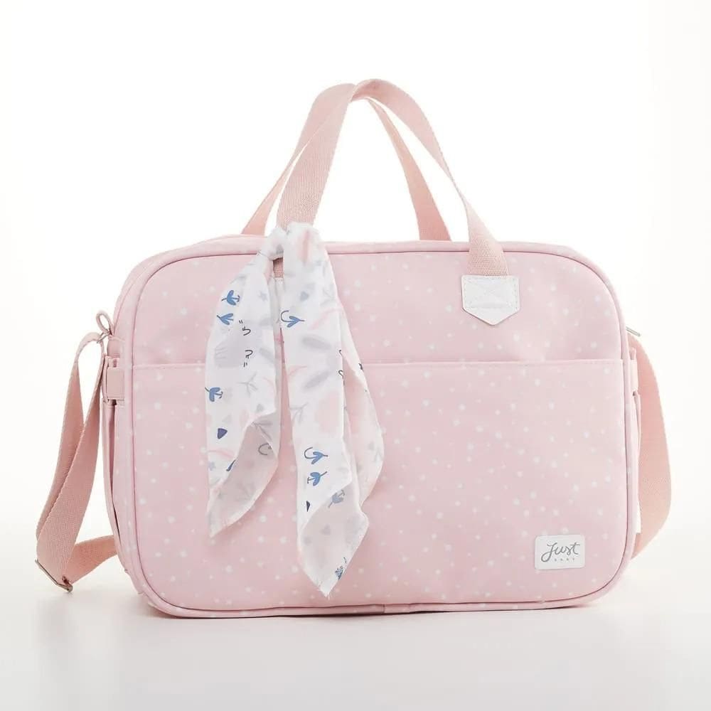 Bolsa de Maternidade Grande Just Baby Bunny Rosa