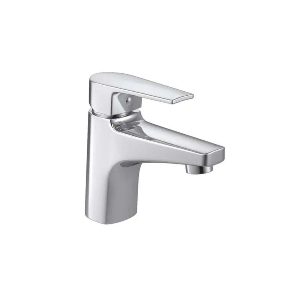 Misturador Monocomando Torneira Bica Baixa Banheiro Lavabo Alavanca 1/4 Volta Cromado Deca