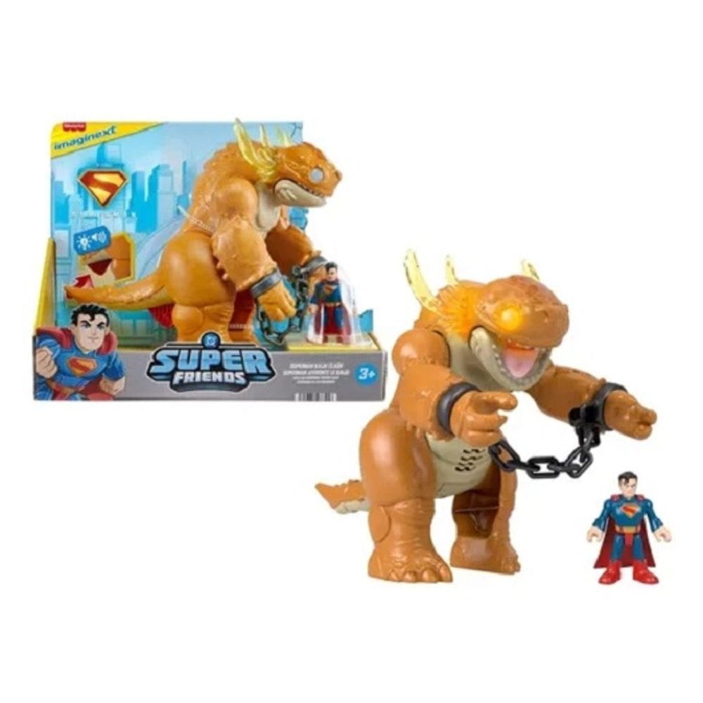 Imaginext Superman O Filme - Superman Vs Kaiju Com Som e Luz - Mattel