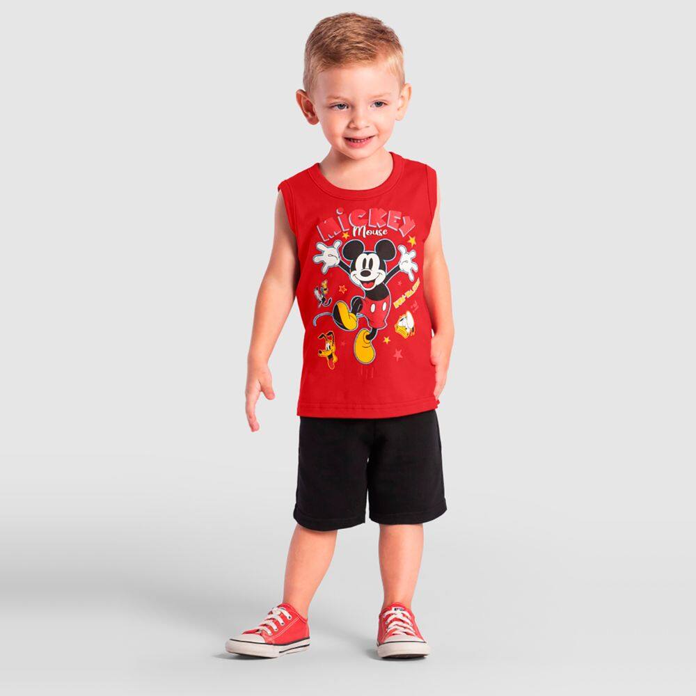 Regata infantil menino do mickey mouse Brandili