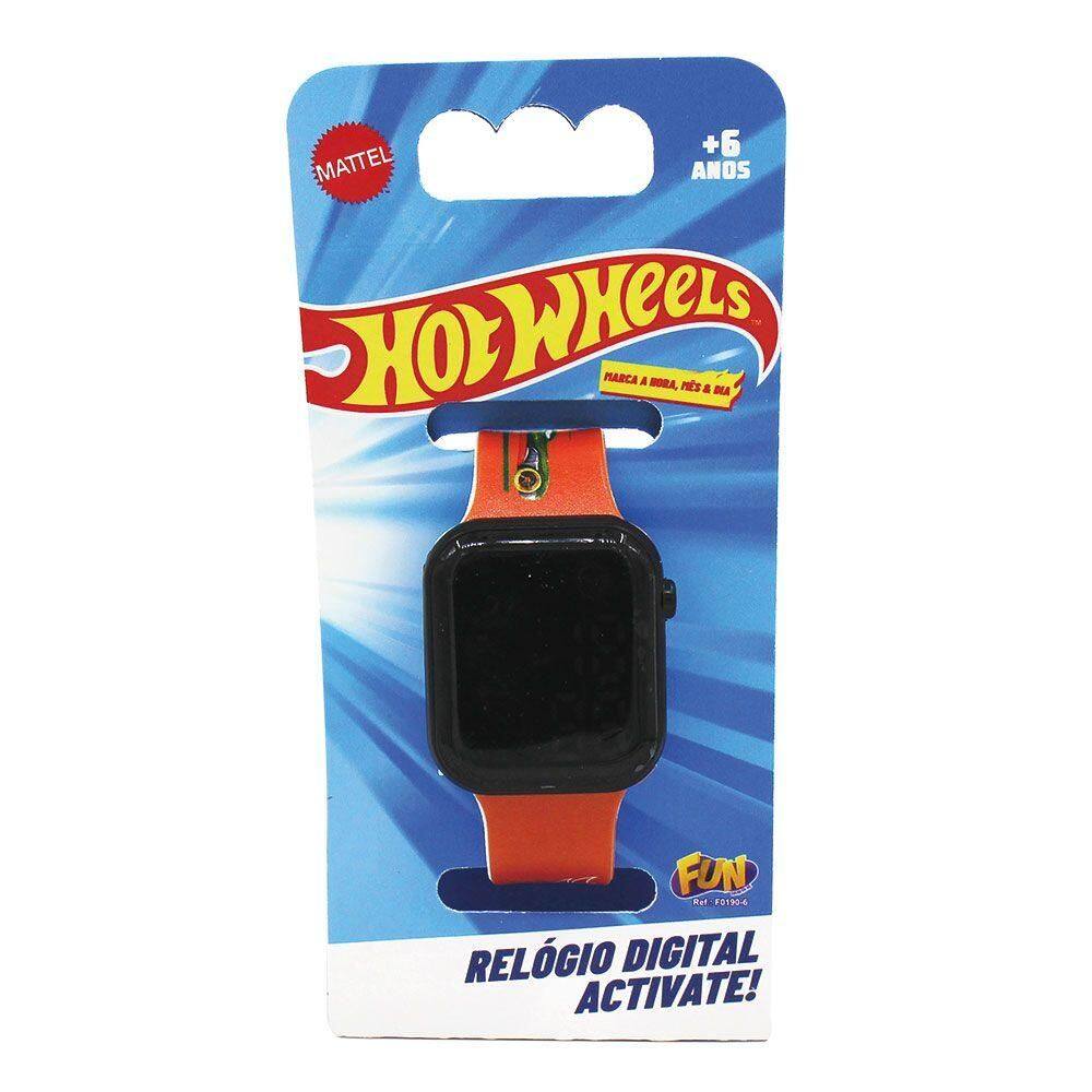 Hot Wheels Relógio Digital Activate - Fun Divirta-se