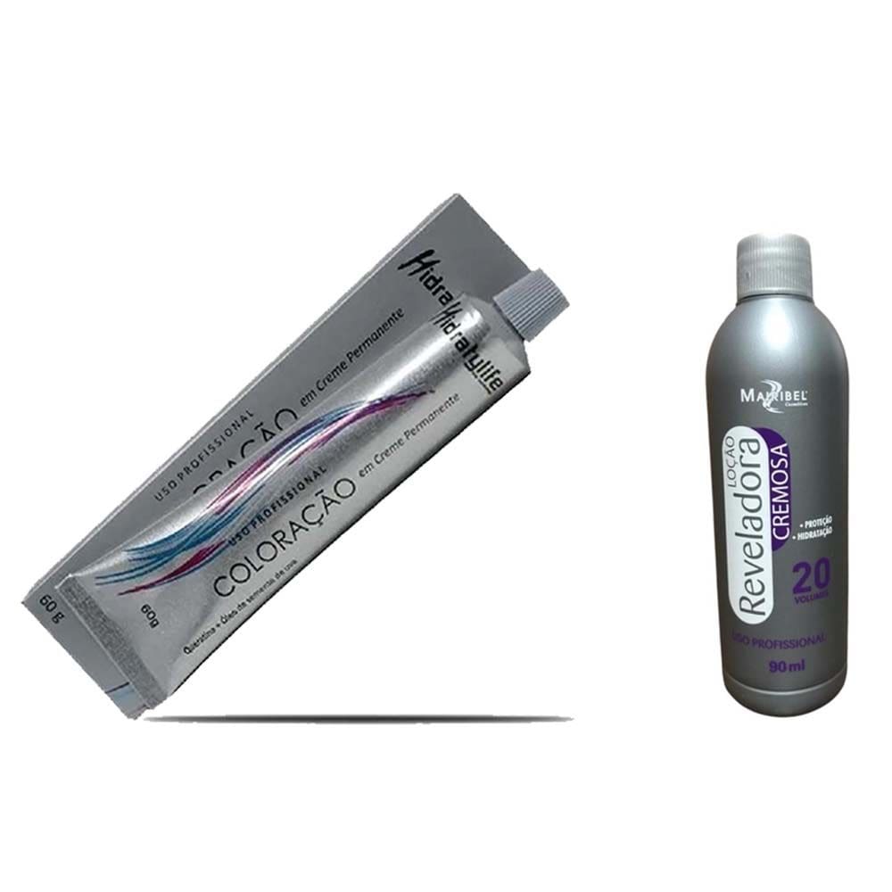 Kit Ruivo Cobre Intenso Nº8.44 e 1 Ox 20 Vol. Mairibel