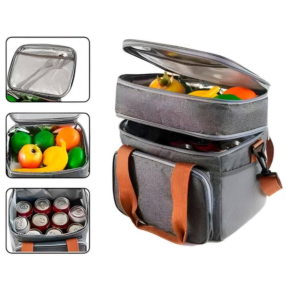 Bolsa Térmica Bolsinha Prático Academia Marmita