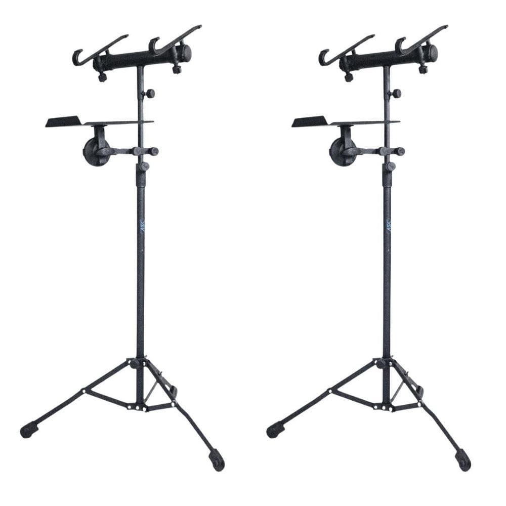 Kit 2 Suporte Para Tablet Notebook E Bandeja Metal Pnt Ask