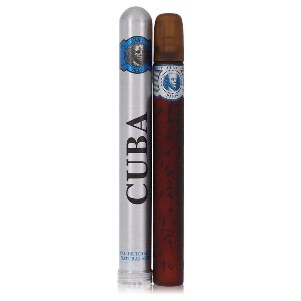 Perfume-Col. Masculino Cuba Blue Fragluxe 35 Ml Eau De Toilette