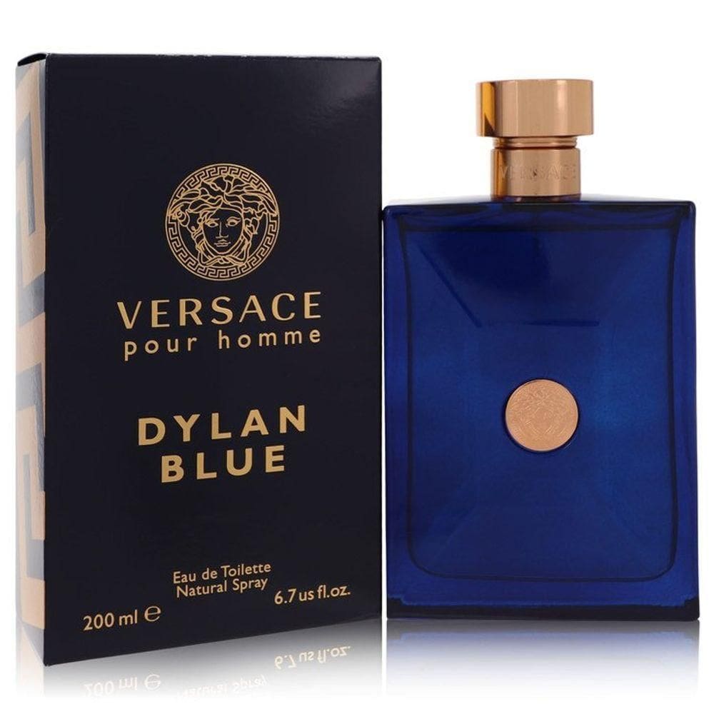 Perfume Masculino Pour Homme Dylan Blue Versace 200 Ml Eau De Toilette