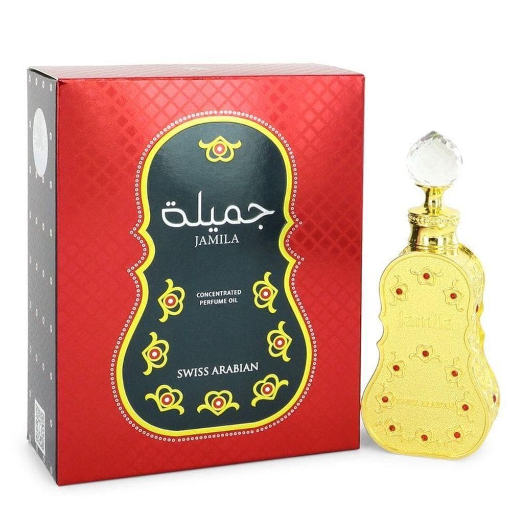 Perfume Feminino Swiss Arabian Jamila Swiss Arabian 14 Ml óleo Corporal Perfumado Concentrado