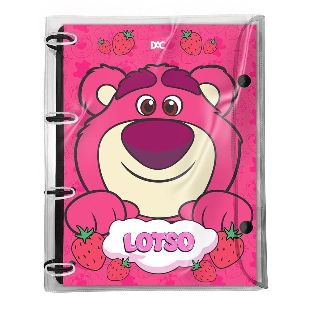 Fichário Universitário 10 Matérias 192Fls Disney Lotso Dac