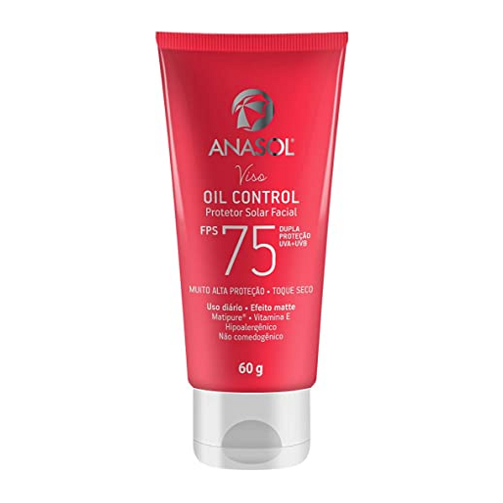 Protetor Solar Anasol Viso Oil Control FPS 75 60g