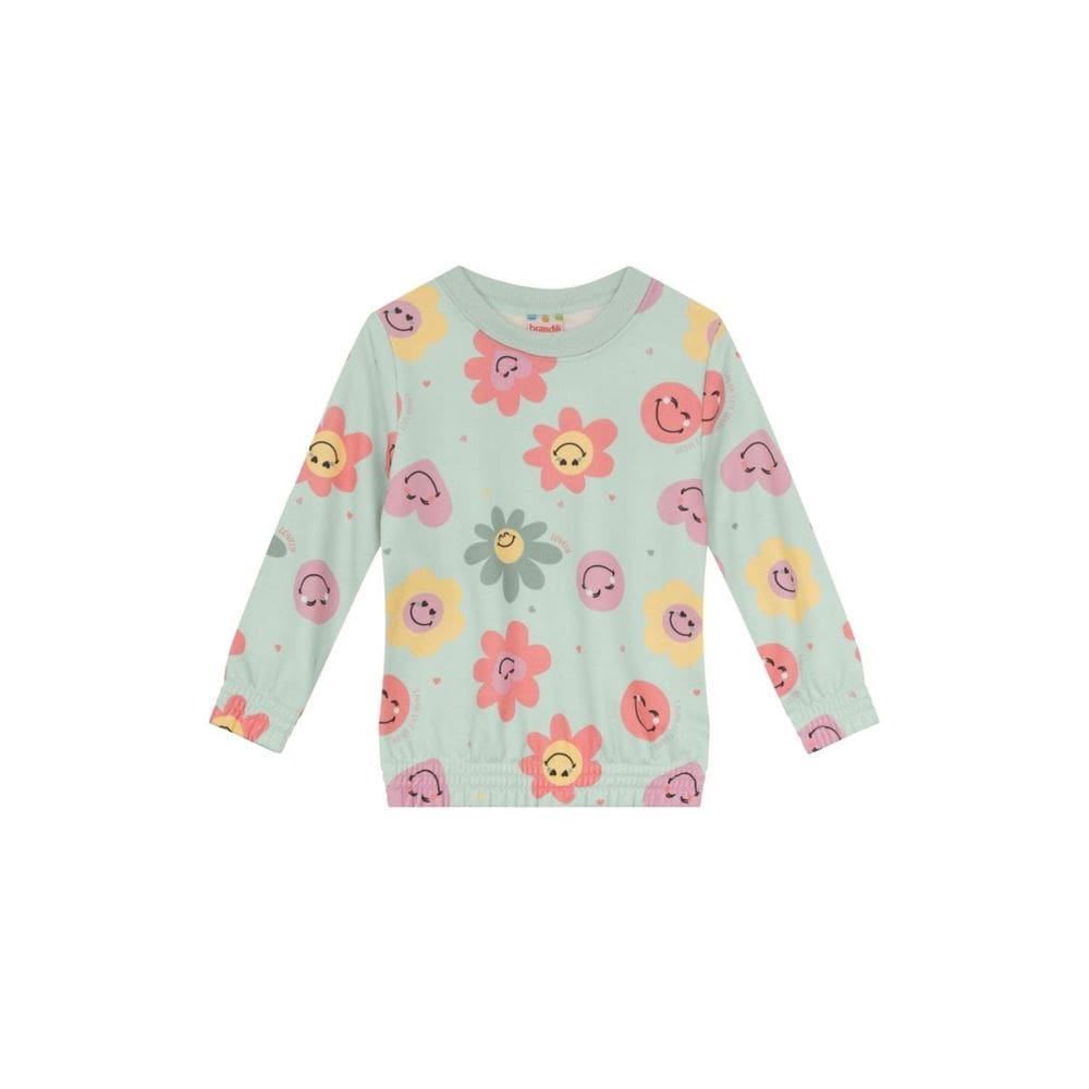 Conjunto Infantil Menina De Florzinha Brandili