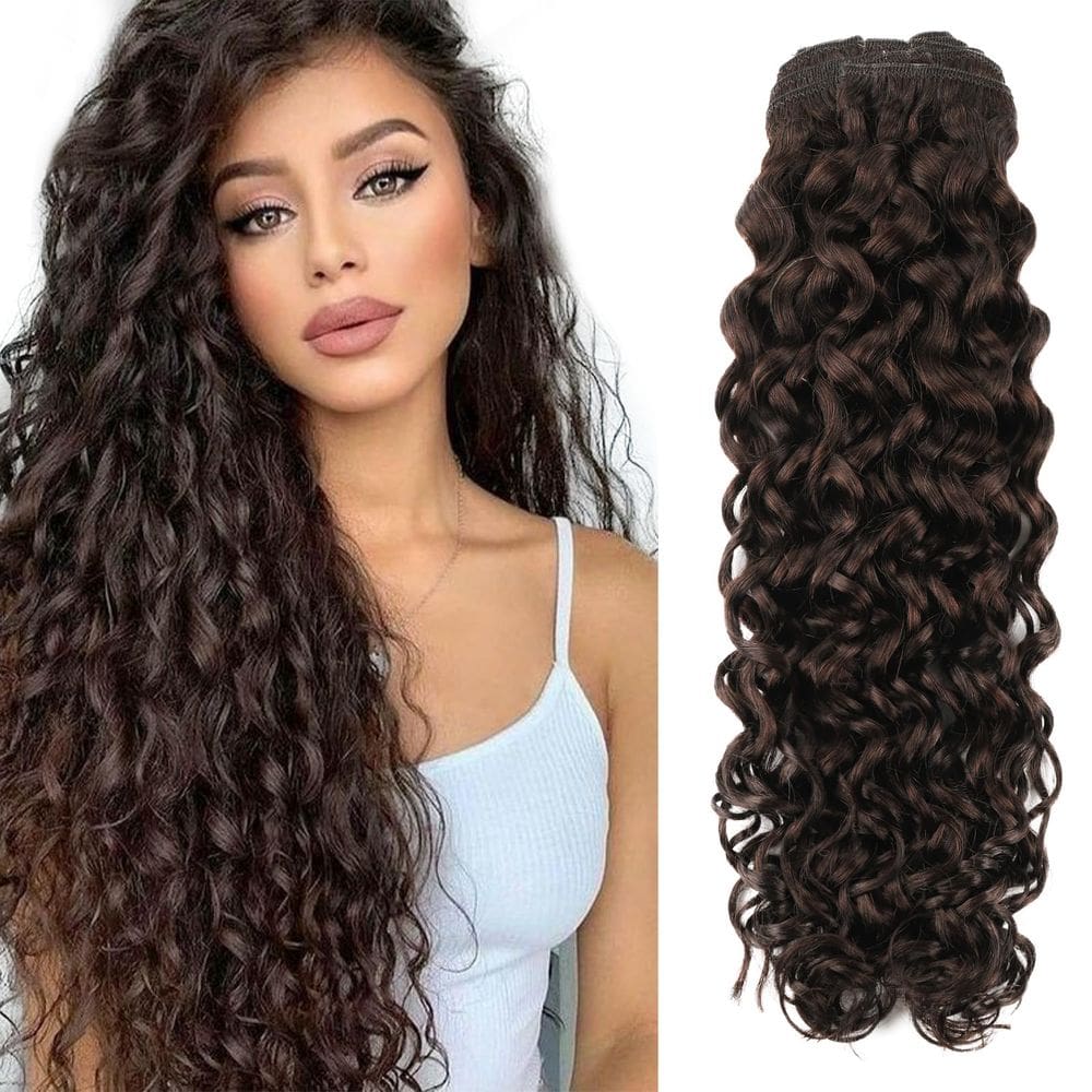 Extensões de cabelo Clip in ABH AMAZINGBEAUTY HAIR Natural Wavy