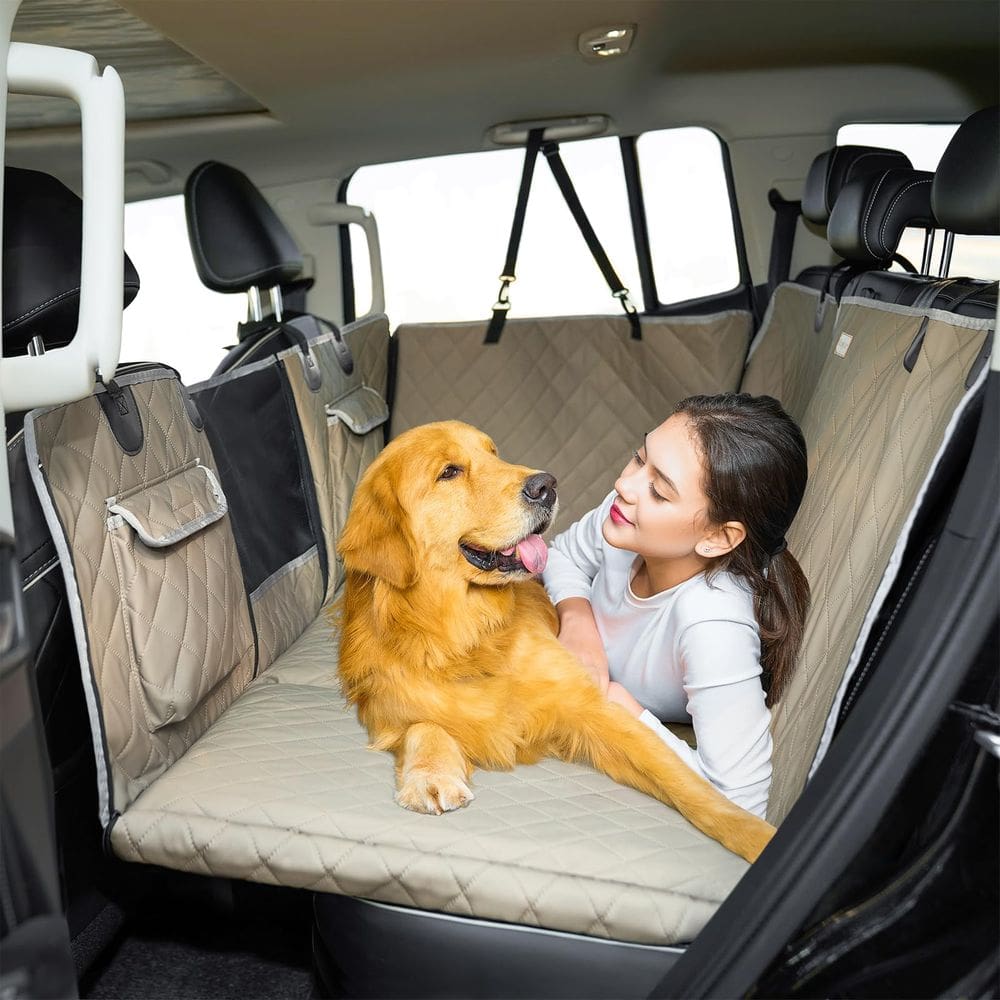 Protetor de assento de carro Nxwjoy Dog Seat Capa para banco traseiro