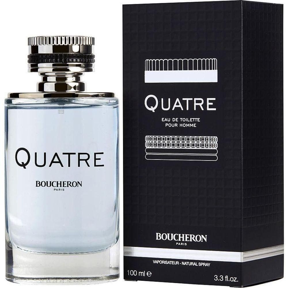 Perfume Masculino Boucheron Quatre Boucheron Eau De Toilette Spray 100 Ml