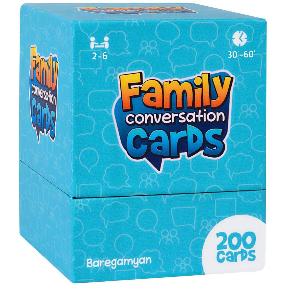 Cartões de conversação Baregamyan 200 Family Kids & Parents