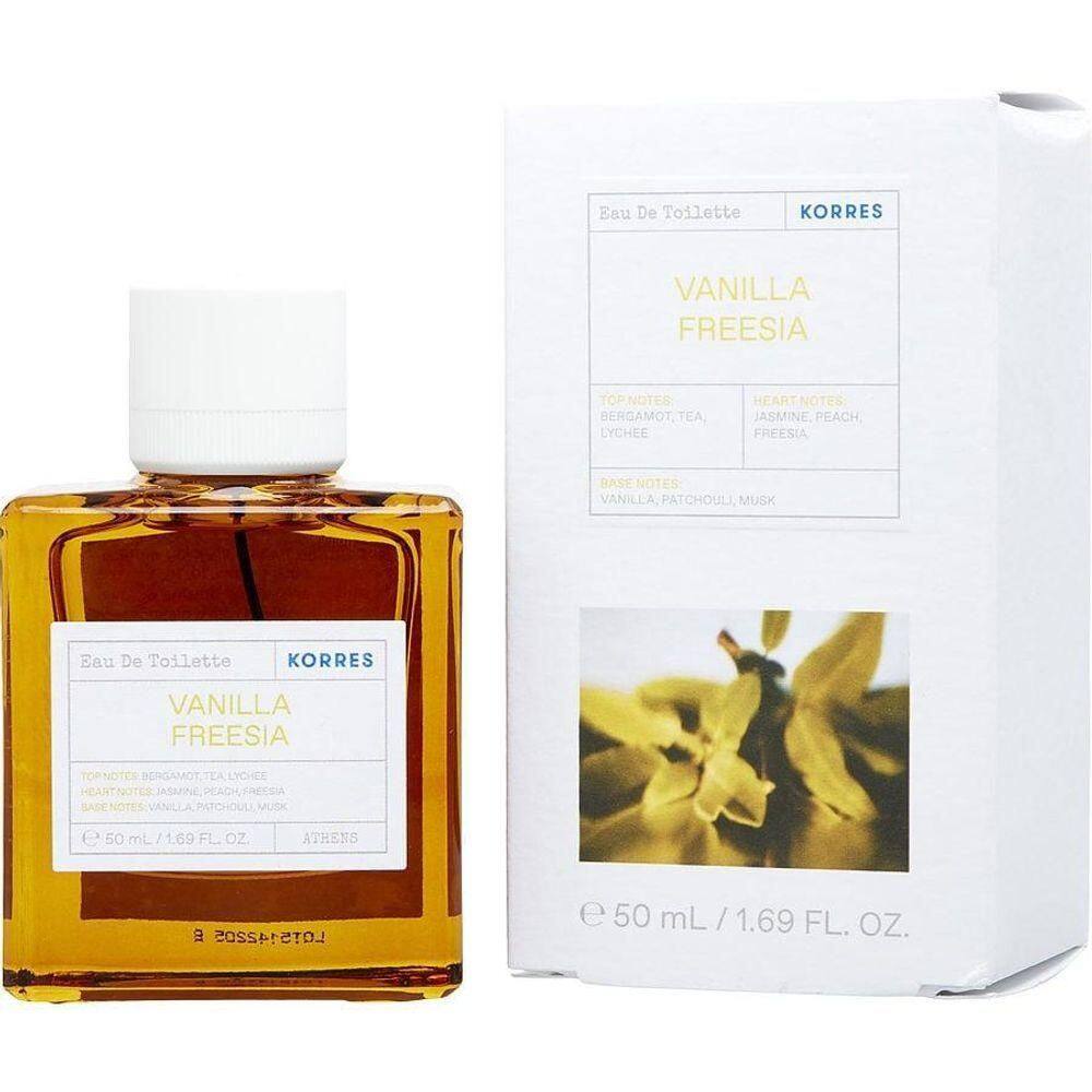 Perfume Feminino Korres Vanilla Freesia Edt Spray 50ml