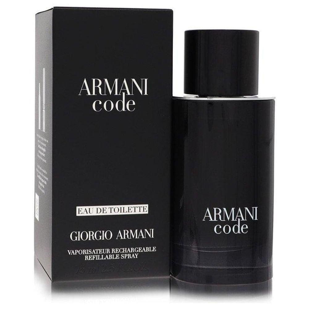 Perfume Masculino Armani Code Giorgio Eau De Toilette Refillable 75 ml
