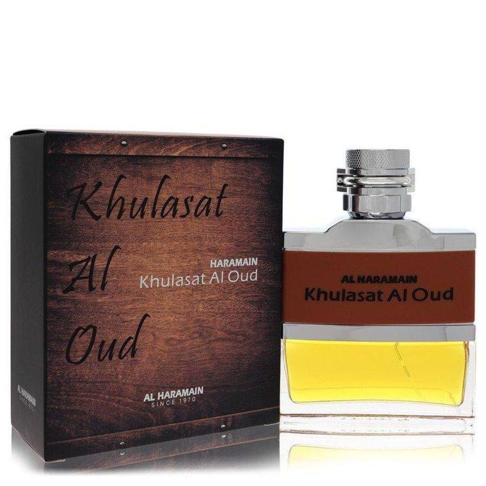 Perfume Masculino Al Haramain Khulasat Oud Eau de Parfum - unisex 100ml