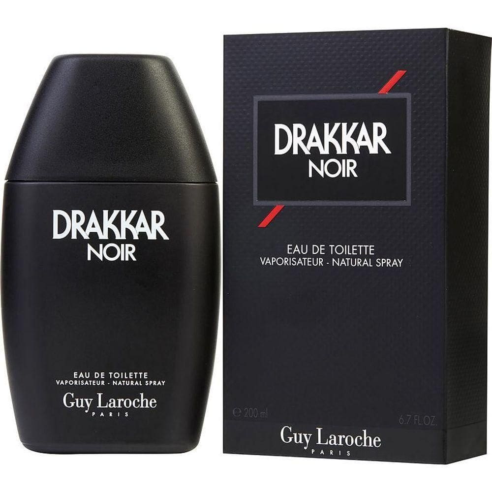 Perfume Masculino Drakkar Noir Guy Laroche Eau De Toilette Spray 200 Ml