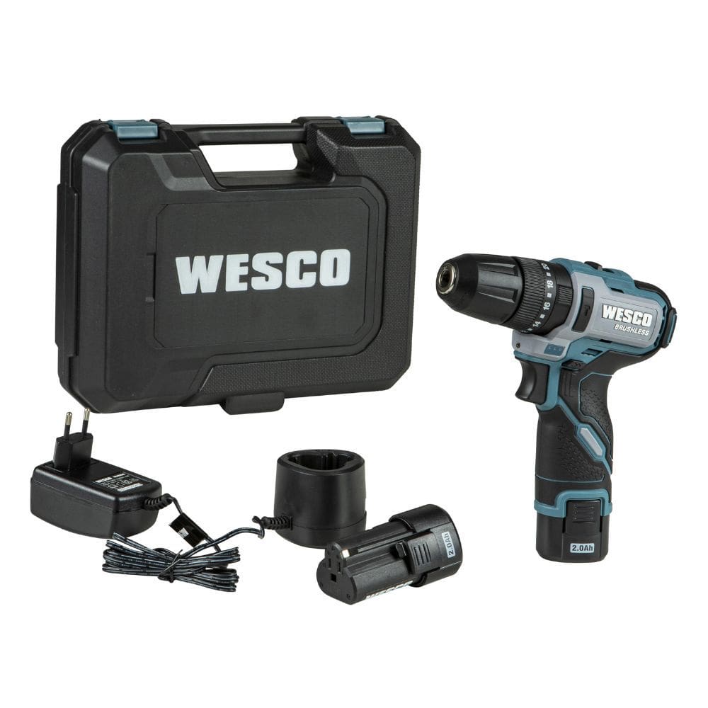 Furadeira De Impacto 12V 10mm 38N.M Brushless Pratico Wesco