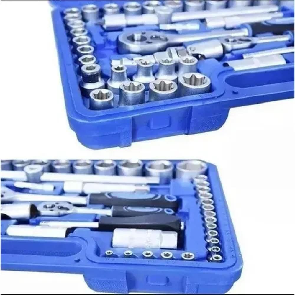 Kit Ferramentas 108Pcs Chave Soquetes Sextavados Promoçao