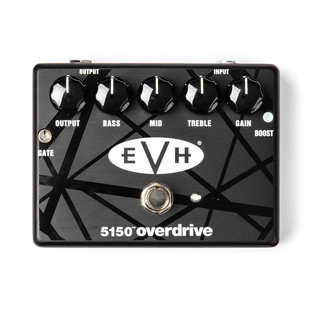 Pedal Overdrive MXR EVH5150 com interruptor de reforço e controle de portão