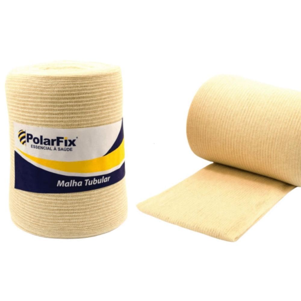 Malha Tubular De Algodão 15 Cm X 15 M