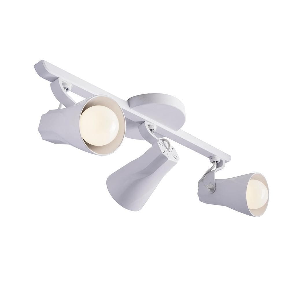 Luminária Teto Spot Trilho Triplo Direcionável Octa 3