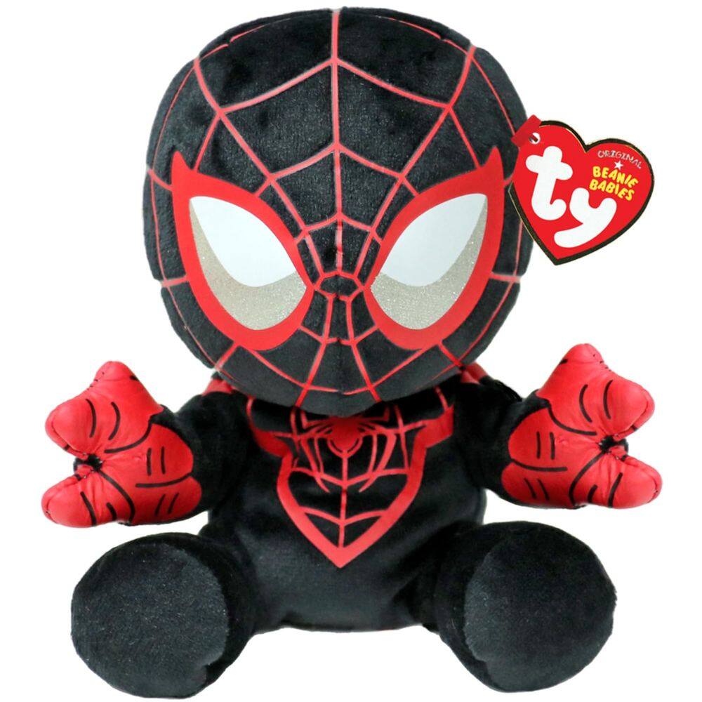 Brinquedo de pelúcia Ty Beanie Babies Miles Morales Soft Body 6 cm