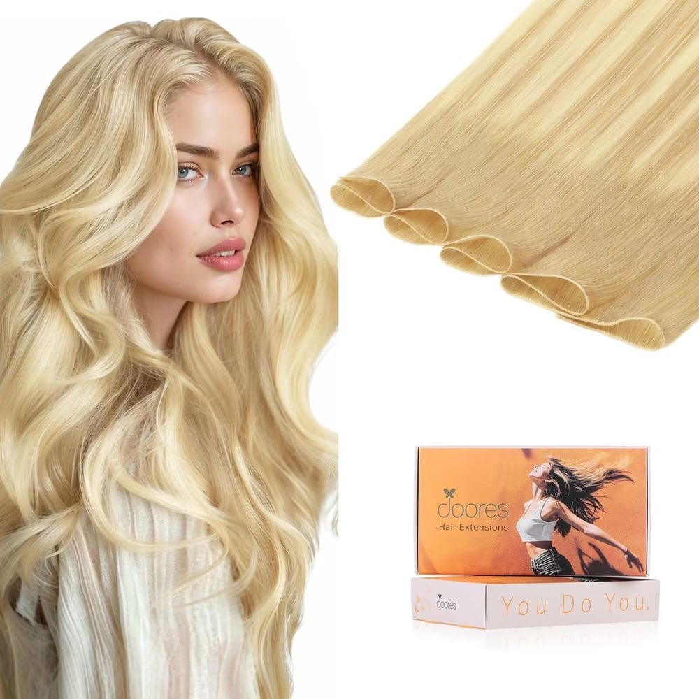 Extensões de cabelo DOORES Genius Weft 14cm Virgin Human Hair